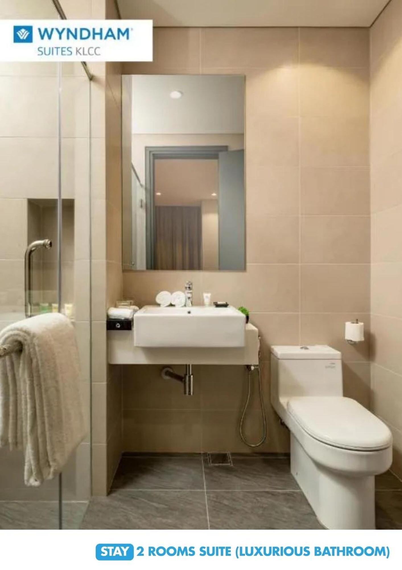 Wyndham Suites Klcc Куала-Лумпур Экстерьер фото Bathroom